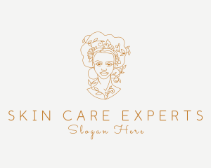 Luxury Ornamental Woman logo design