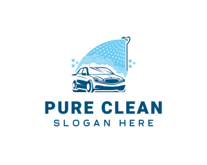 Car Wash Cleaning  Services logo design