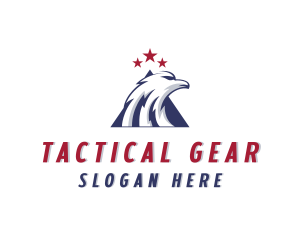 Patriotic - Eagle Star Pilot logo design