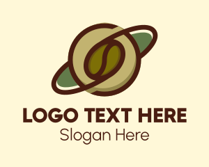 Mocha - Coffee Bean Planet logo design