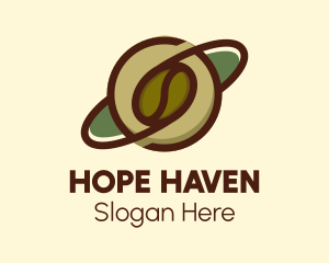 Coffee Bean Planet  Logo