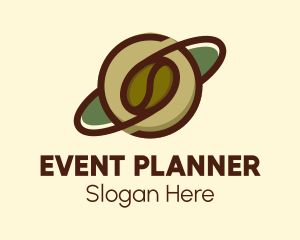 Coffee Bean Planet  Logo