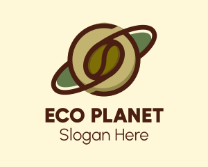 Coffee Bean Planet  logo design