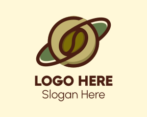 Mocha - Coffee Bean Planet logo design