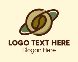 Coffee Farm - Coffee Bean Planet logo design
