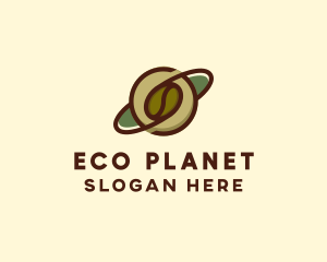 Coffee Bean Planet  logo design