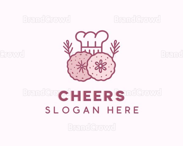 Cookie Pastry Chef Logo