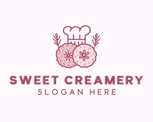 Cookie Pastry Chef logo design