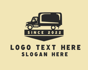 Truck - Automotive Delivery Truck logo design