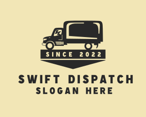 Dispatcher - Automotive Delivery Truck logo design