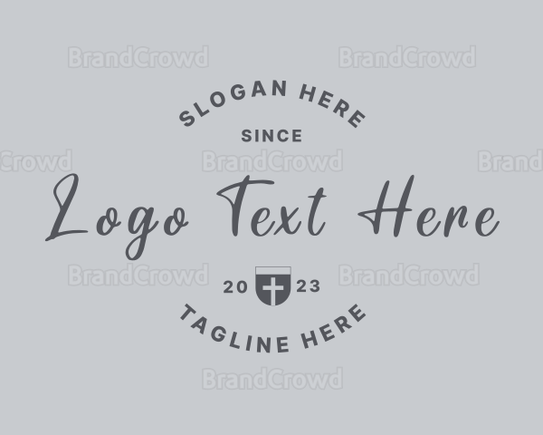 Casual Masculine Fashion Logo