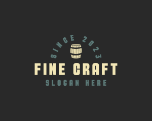 Tavern Beer Barrel logo design