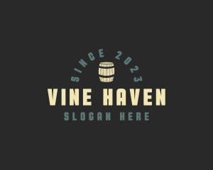 Tavern Beer Barrel logo design