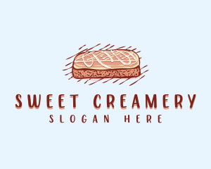 Sweet Cake Dessert logo design