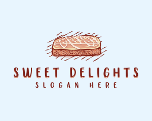 Sweet Cake Dessert logo design