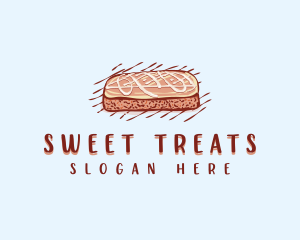 Sweet Cake Dessert logo design