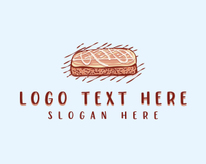 Sweet Cake Dessert Logo