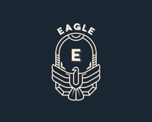 Eagle Heraldry Crest logo design