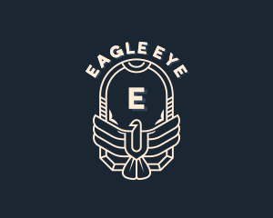 Eagle Heraldry Crest logo design