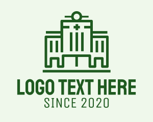 Medical Center - Green Hospital Medical Clinic logo design