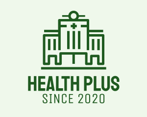 Green Hospital Medical Clinic logo design