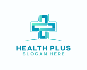 Medical Health Cross  logo design