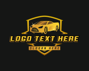 Golden - Luxury Car Detailing logo design