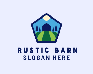 Organic Barn Field logo design