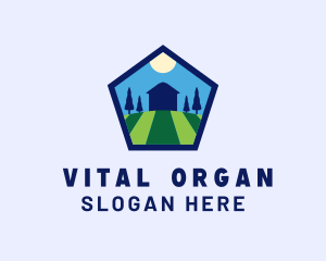 Organic Barn Field logo design