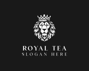 Royal Lion Crown logo design