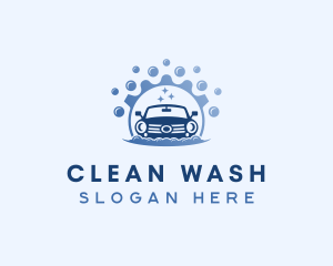 Suds Cleaning Car Wash logo design