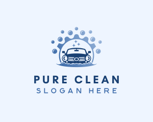 Suds Cleaning Car Wash logo design