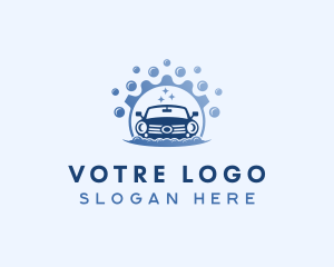 Suds - Suds Cleaning Car Wash logo design
