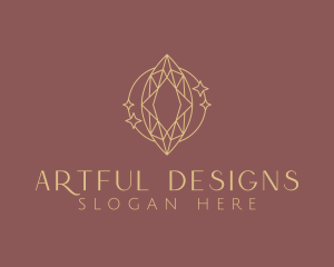 Marquise Jewelry Diamond logo design