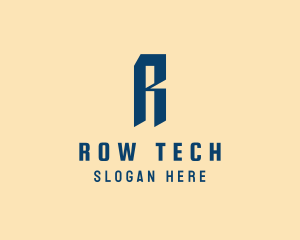 Generic Simple Letter R Company logo design