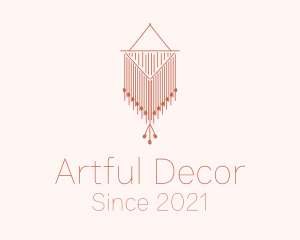 Wall Hanging Tapestry Decor  logo design