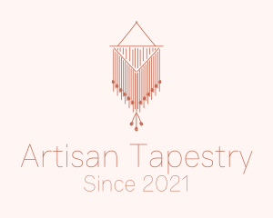 Tapestry - Wall Hanging Tapestry Decor logo design