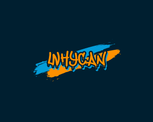 Typography - Graffiti Skate Artist logo design