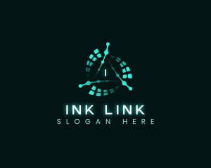 Technology Link Network  logo design