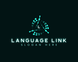 Technology Link Network  logo design