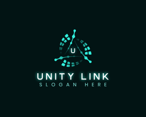 Technology Link Network  logo design