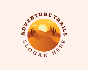 Outdoor Cactus Desert logo design