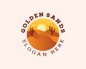 Outdoor Cactus Desert logo design