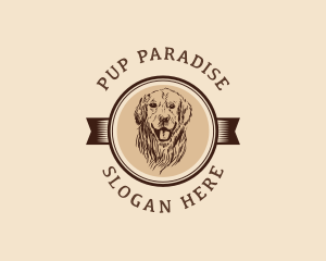 Vintage Dog Grooming logo design