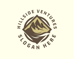 Hillside - Outdoor Mountain Trekking logo design