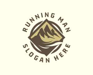 Alpine - Outdoor Mountain Trekking logo design