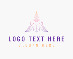 Generic - Tech Pyramid Developer logo design