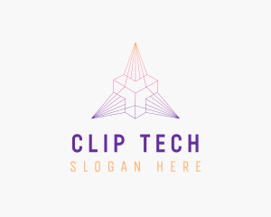 Tech Pyramid Developer logo design