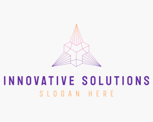 Tech Pyramid Developer logo design