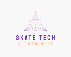 Tech Pyramid Developer logo design